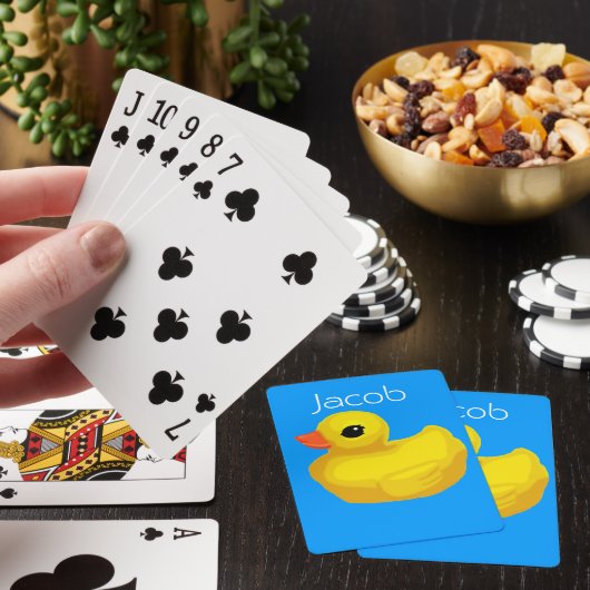 Speciaal uitgeruste "Rubber Ducky"-speelkaarten Pokerkaarten (Insitu)
