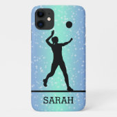 Speciaal uitgeruste rugleuning van volleybalspeler Case-Mate iPhone case (Achterkant)