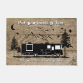 Speciaal uitgeruste Rustige klasse A RV - Houtontw Deurmat (Voorkant)