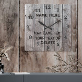 Speciaal uitgeruste Rustige Man kledingklokken voo Vierkante Klok