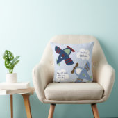 Speciaal uitgeruste "Schattige vliegtuigen/zoomzoo Kussen (Stoel)