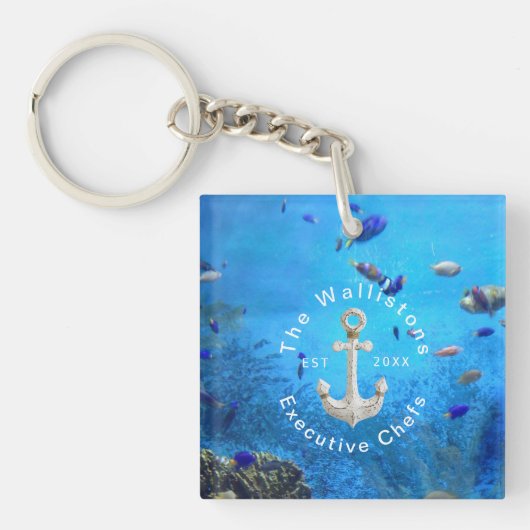 Speciaal uitgeruste Sleutelhanger voor diepzee Blu (Voorkant)