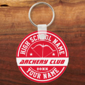Speciaal uitgeruste sportclubs voor schoolarchitec sleutelhanger (Voorkant)