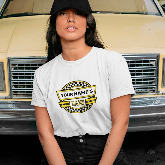 Speciaal uitgeruste Taxi Logo T-Shirt