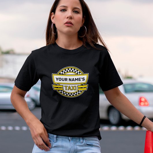 Speciaal uitgeruste Taxi Logo T-Shirt