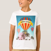 Speciaal uitgeruste tropische luchtballonnen t-shirt (Voorkant)