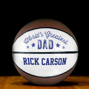 Speciaal uitgeruste Vader van Sports Ball World Basketbal