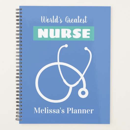 Speciaal uitgeruste verpleegkundige planner met st (Voorkant)