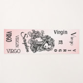 Speciaal uitgeruste vigo Zodiac Pink Yoga Mat (Voorkant (horizontaal))