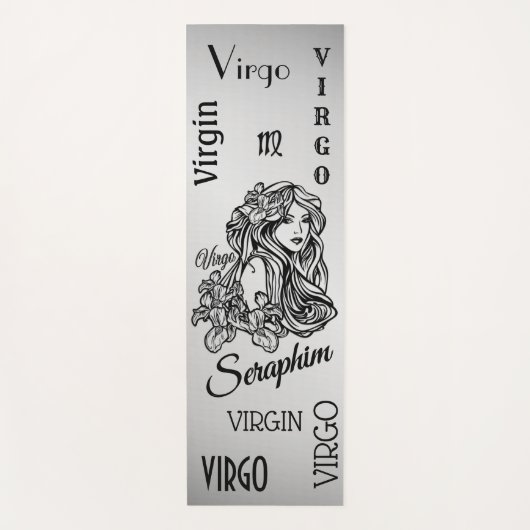 Speciaal uitgeruste vigo Zodiac Silver Yogamat (Voorkant)