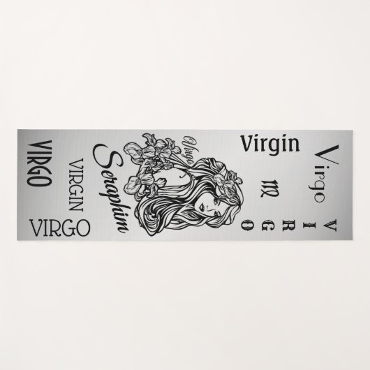 Speciaal uitgeruste vigo Zodiac Silver Yogamat (Voorkant (horizontaal))