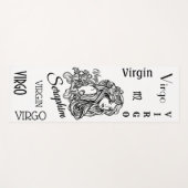 Speciaal uitgeruste vigo Zodiac Yoga Mat (Voorkant (horizontaal))