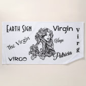 Speciaal uitgeruste virgo de dierentuin van de maa strandlaken (Voorkant)