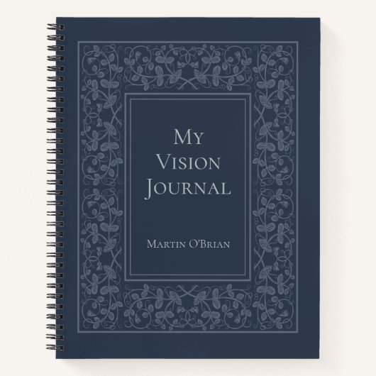 Speciaal uitgeruste visiejournaal notitieboek (Voorkant)