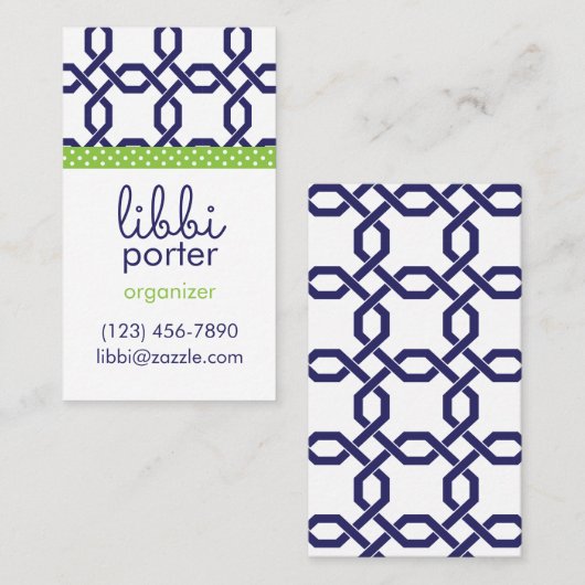 Speciaal uitgeruste Visitekaartjes voor rasterwerk (Voorkant / Achterkant)