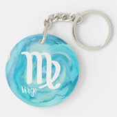 Speciaal uitgeruste vivo-Waterverf dierentuin Sleutelhanger (Achterkant)