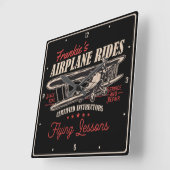 Speciaal uitgeruste vliegwielrennen vierkante klok (Hoek)