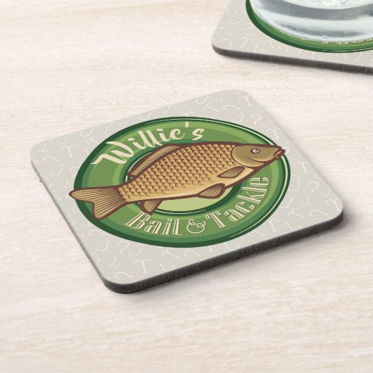 Speciaal uitgeruste winkel voor vis en horsmakreel bier onderzetter (Linkerzijde)