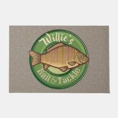 Speciaal uitgeruste winkel voor vis en horsmakreel deurmat (Voorkant)