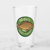 Speciaal uitgeruste winkel voor vis en horsmakreel glas (Voorkant)