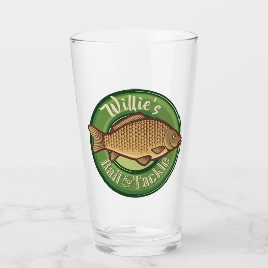 Speciaal uitgeruste winkel voor vis en horsmakreel glas (Voorkant)