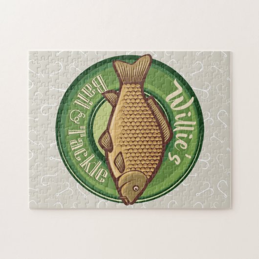 Speciaal uitgeruste winkel voor vis en horsmakreel legpuzzel (Horizontaal)