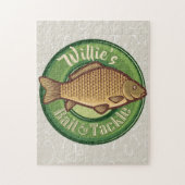 Speciaal uitgeruste winkel voor vis en horsmakreel legpuzzel (Verticaal)