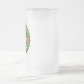 Speciaal uitgeruste winkel voor vis en horsmakreel matglas bierpul (Center)