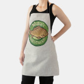 Speciaal uitgeruste winkel voor vis en horsmakreel schort (Insitu)