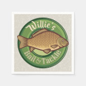 Speciaal uitgeruste winkel voor vis en horsmakreel servet (Voorkant)