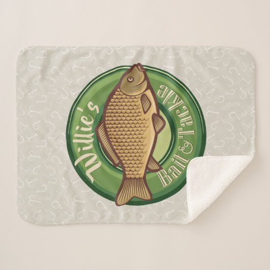 Speciaal uitgeruste winkel voor vis en horsmakreel sherpa deken (Voorkant (horizontaal))