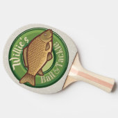 Speciaal uitgeruste winkel voor vis en horsmakreel tafeltennisbatje (Zijkant)