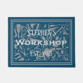 Speciaal uitgeruste workshop deurmat (Voorkant)