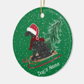 Speciaal uitgeruste zwart-witlaserprogramma's keramisch ornament (Links)