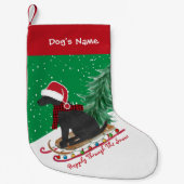 Speciaal uitgeruste zwart-witlaserprogramma's kleine kerstsok (Voorkant)