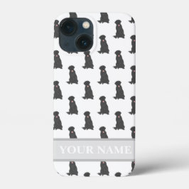Speciaal uitgeruste zwarte labrador Dog Case-Mate iPhone Case