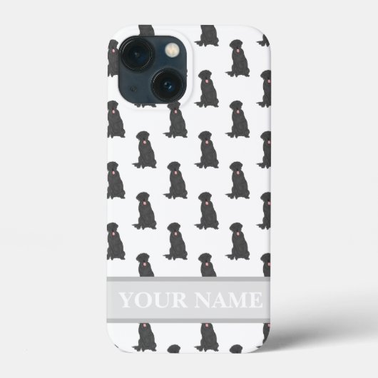 Speciaal uitgeruste zwarte labrador Dog Case-Mate iPhone Case (Achterkant)