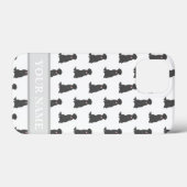 Speciaal uitgeruste zwarte labrador Dog Case-Mate iPhone Case (Achterkant (horizontaal))