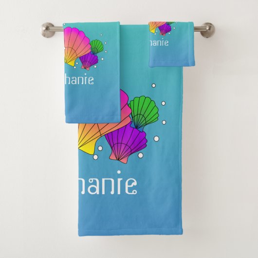 Speciaal uitgezette schelpen in de Caraïben met bu Bad Handdoek (Insitu)