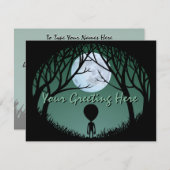 Speciaal uitgezonden Alien Art RSVP (Voorkant / Achterkant)