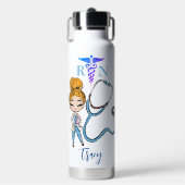 Speciaal uitgezonden urse monogram waterfles (Voorkant)