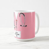 Speciaal uitgezonden verpleeggeld koffiemok (Voorkant rechts)