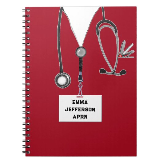 Speciaal uitgezonden verpleeggeld notitieboek (Voorkant)