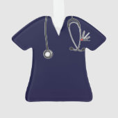 Speciaal uitgezonden verpleeggeld ornament (achterkant)