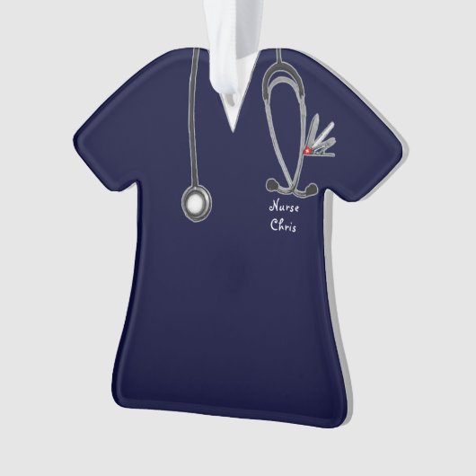 Speciaal uitgezonden verpleeggeld ornament (voorkant)