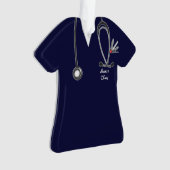 Speciaal uitgezonden verpleeggeld ornament (voorkant)