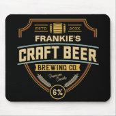 Speciaal uitrolbedrijfsbalk voor kraftbietenlabel muismat (Voorkant)