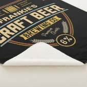 Speciaal uitrolbedrijfsbalk voor kraftbietenlabel sherpa deken (3/4)