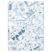 Speciaal uittreksels voor natuurkundigen Clipboar Klembord (Achterkant)