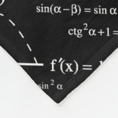 Speciaal uittreksels voor natuurkundigen fleece deken (Hoek)